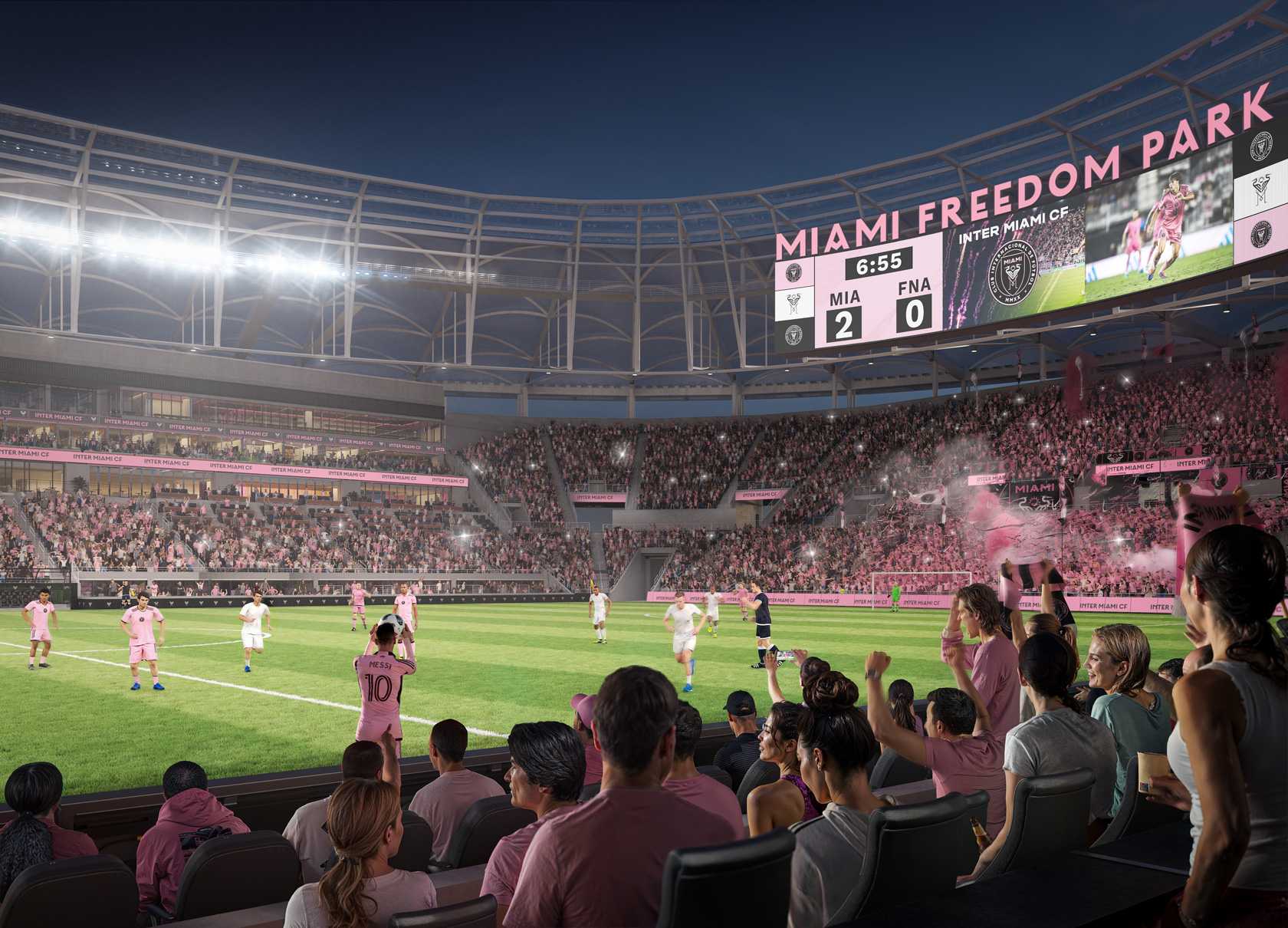 El renovado Miami Freedom Park.