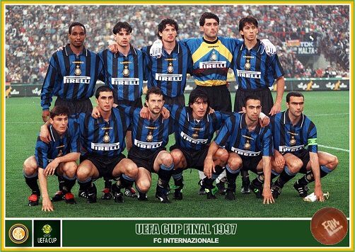El conjunto de Inter de Milán 1997, fue un equipo que luego de años logró pelear por el campeonato de la Serie A y ser campeón de la Copa de la UEFA.