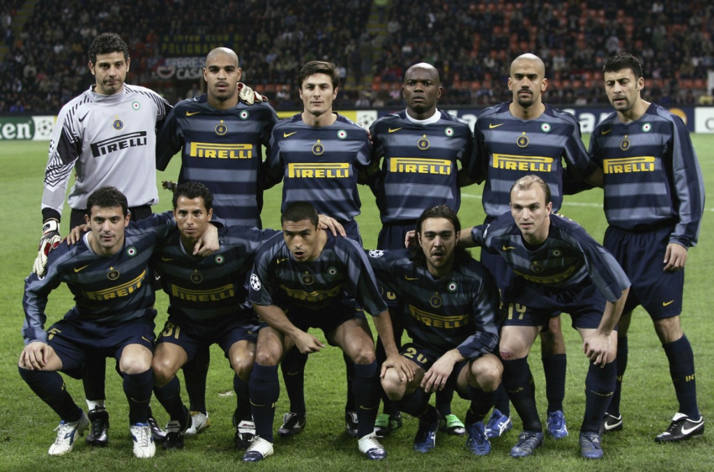 Jugadores del Inter de Milan 2005